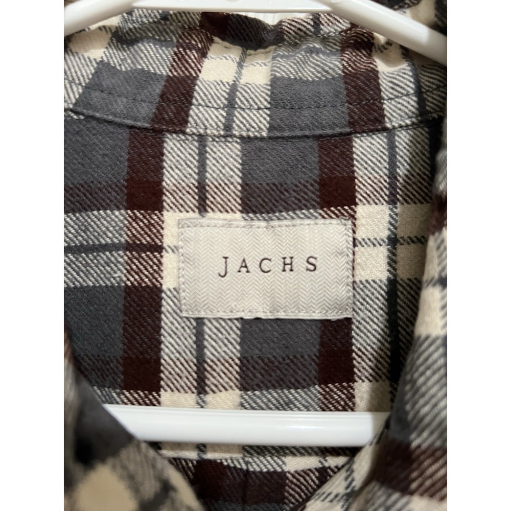 2 Jachs Men's Flannel Shirts Size Medium - Picture 3 of 7